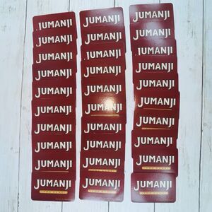 Jumanji Board Game 2017 -  30 Game Cards Genuine OEM Replacement Pieces